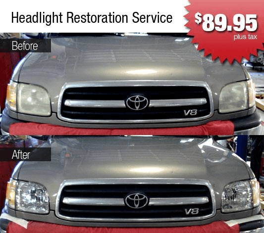Headlight Restoration Services